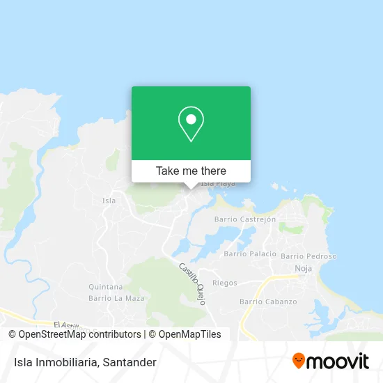 Isla Inmobiliaria map
