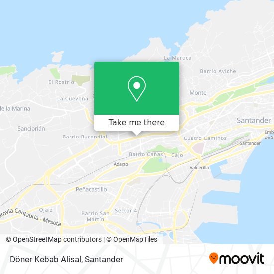 Döner Kebab Alisal map