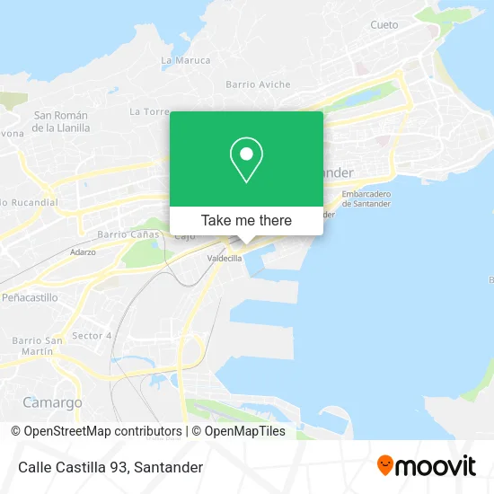 Calle Castilla 93 map