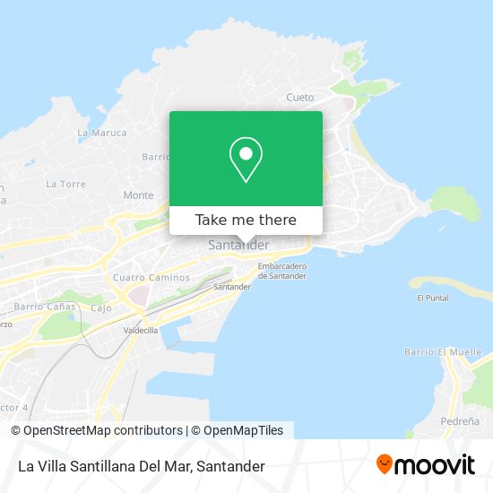 La Villa Santillana Del Mar map