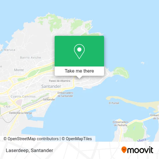Laserdeep map