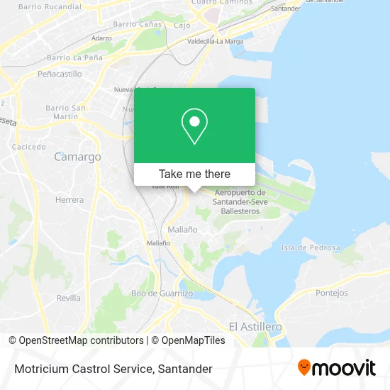 Motricium Castrol Service map
