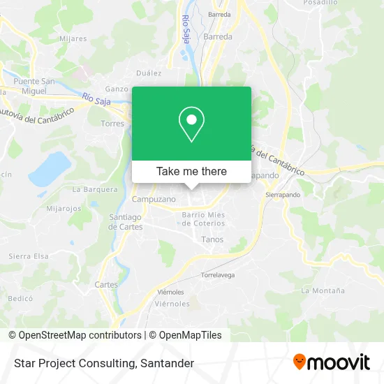 Star Project Consulting map