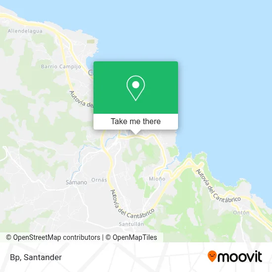 Bp map