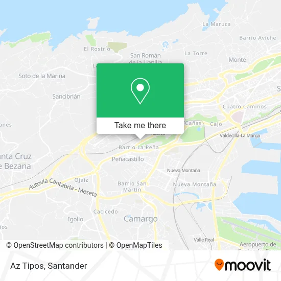 Az Tipos map