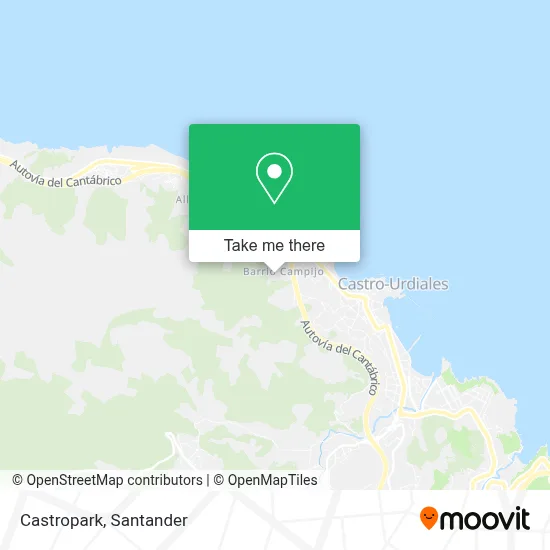 Castropark map