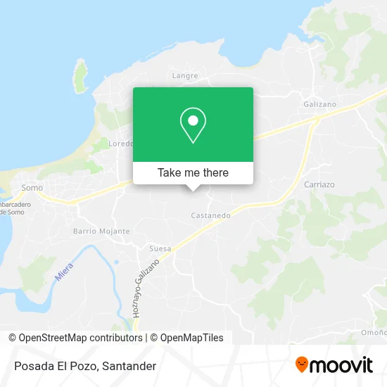 Posada El Pozo map