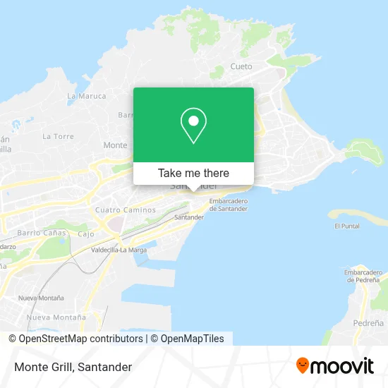 Monte Grill map