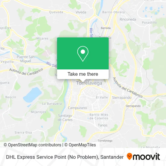 DHL Express Service Point (No Problem) map