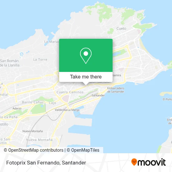 Fotoprix San Fernando map