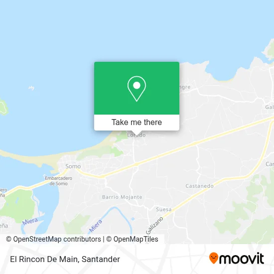 El Rincon De Main map