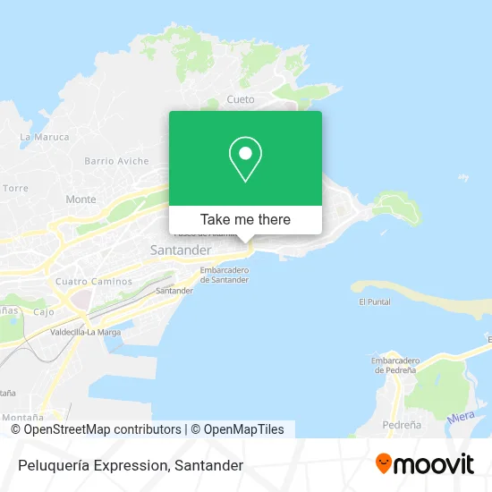 Peluquería Expression map