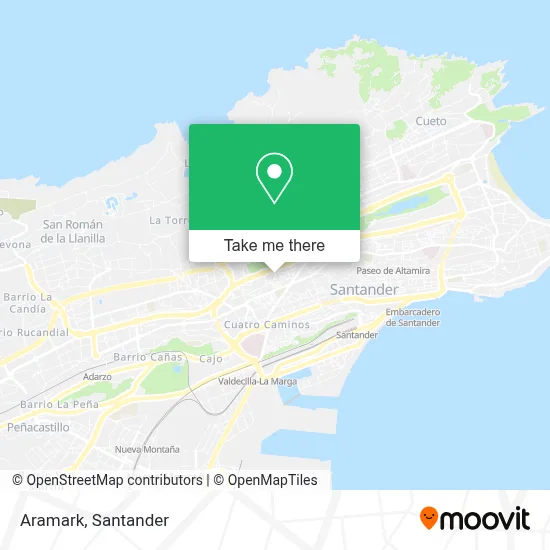 Aramark map