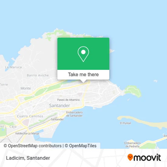 Ladicim map