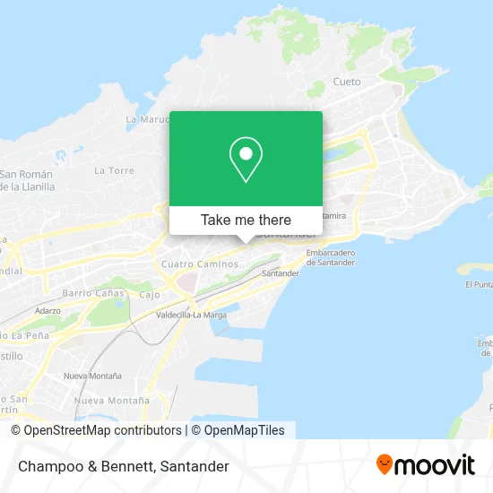 Champoo & Bennett map