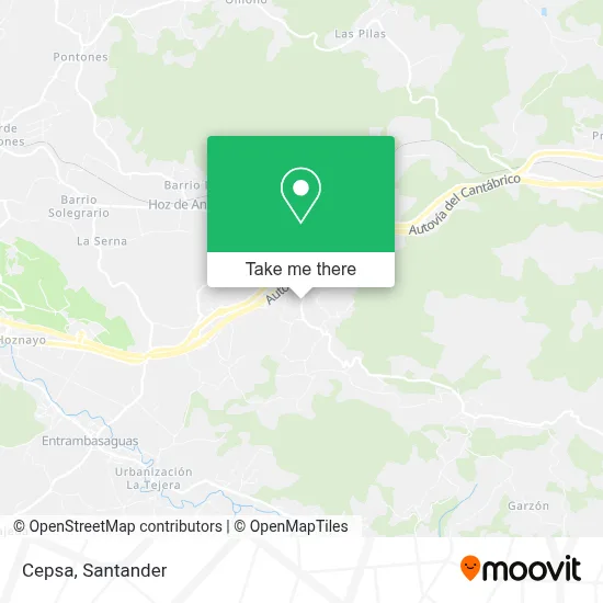 Cepsa map