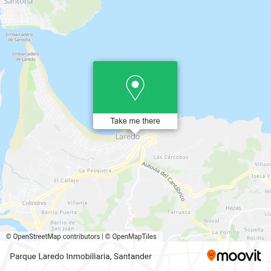 Parque Laredo Inmobiliaria map