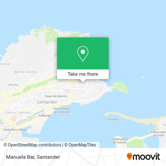 Manuela Bar map