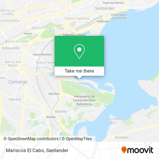 Mariscos El Cabo map