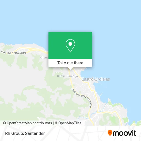 Rh Group map