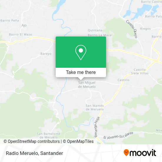 Radio Meruelo map