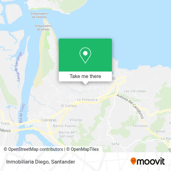 Inmobiliaria Diego map