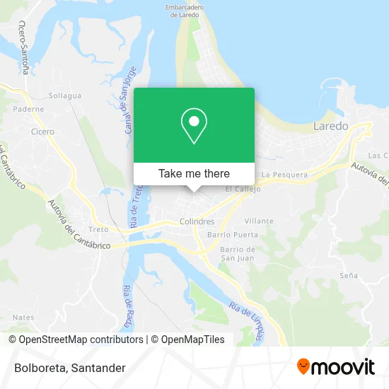 Bolboreta map