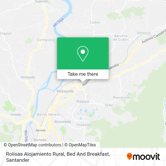 Rolisas Alojamiento Rural, Bed And Breakfast map