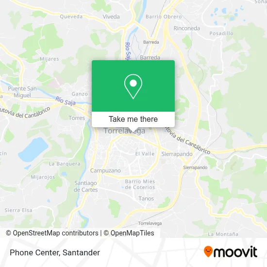Phone Center map