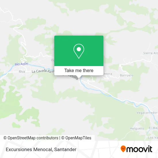 Excursiones Menocal map