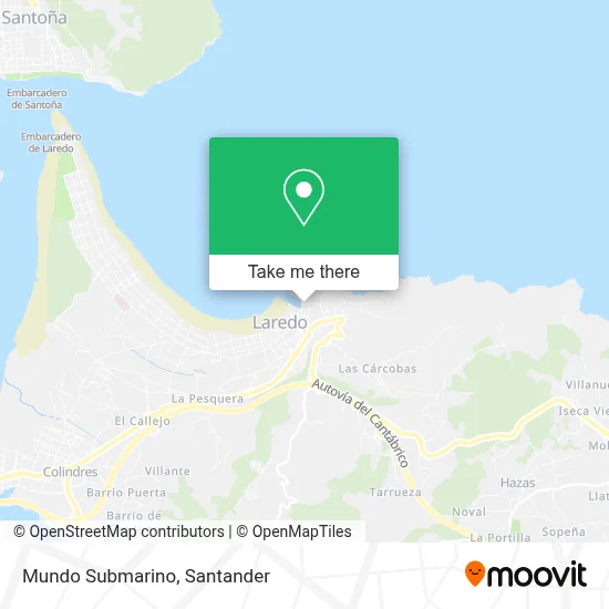 Mundo Submarino map