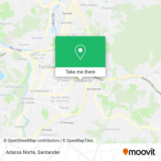 Adarsa Norte map