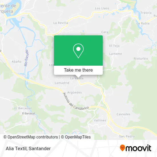Alia Textil map