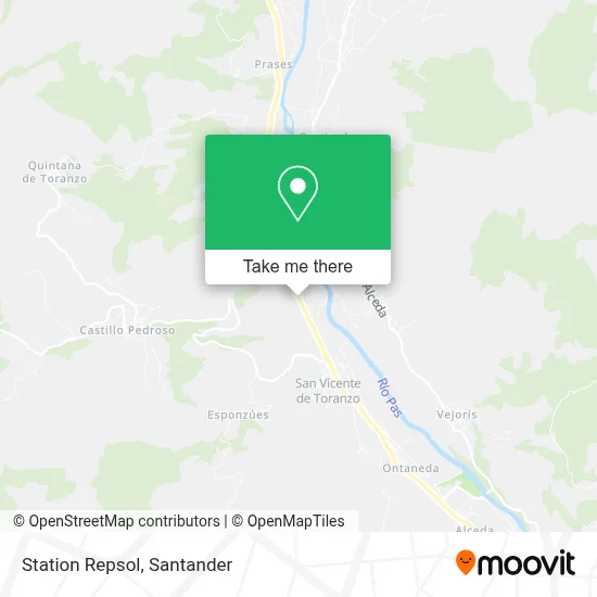 Station Repsol map