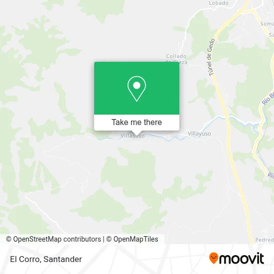 El Corro map
