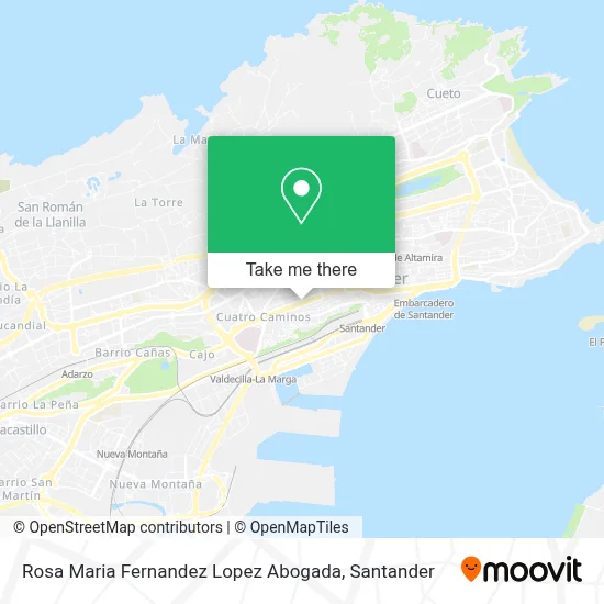 Rosa Maria Fernandez Lopez Abogada map