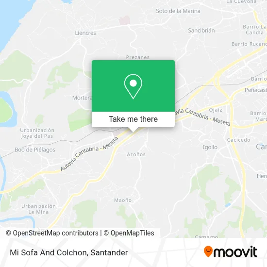 Mi Sofa And Colchon map