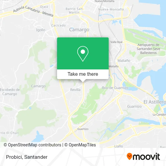 Probici map