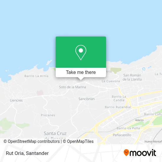 Rut Oria map