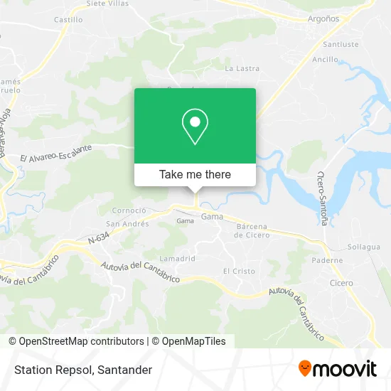 Station Repsol map