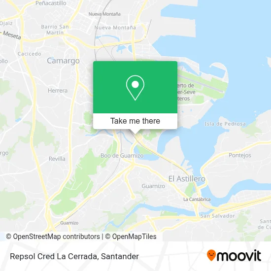 Repsol Cred La Cerrada map