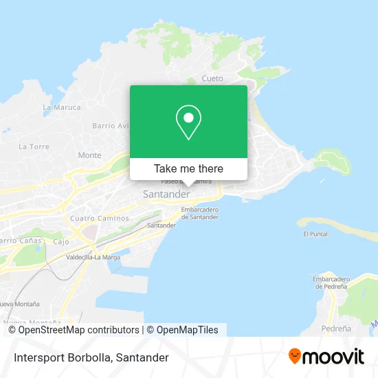 Intersport Borbolla map