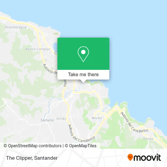 The Clipper map