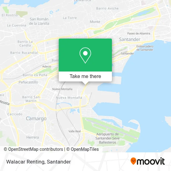 Walacar Renting map