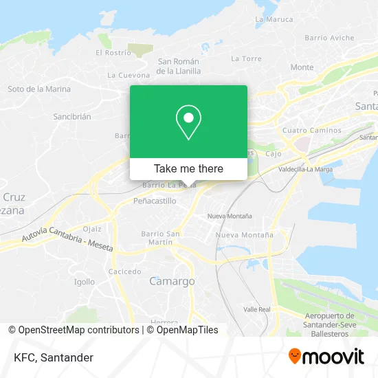 Kfc map