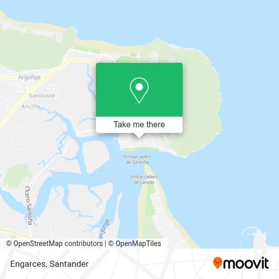 Engarces map
