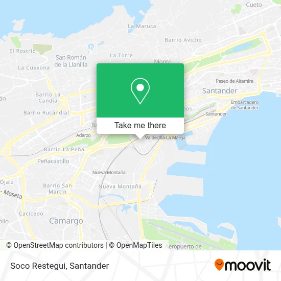 Soco Restegui map