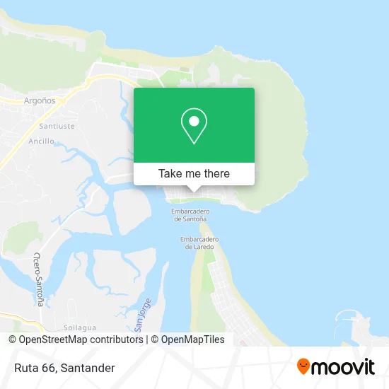 Ruta 66 map