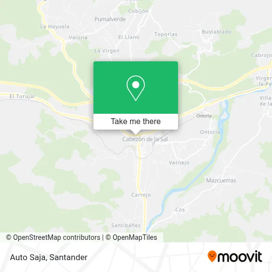 Auto Saja map