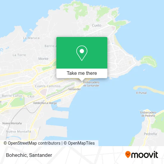 Bohechic map